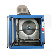 Ventilateur d'extraction de fumée à faible bruit HTFC pour cuisine commerciale, élimination des fumées d'huile, ventilation de sous-sol, échange d'air d'hôtel