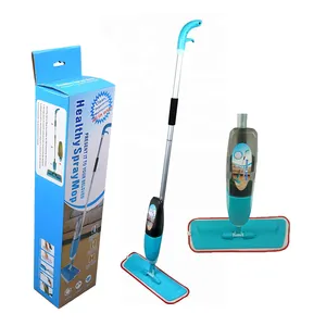 New Design 360 Spin Floor Cleaning Microfiber Steam Flat Sprey Steam Mop Healthy Water Spray Mop