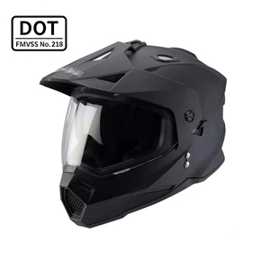 Casques de motocross homologué<span class=keywords><strong>s</strong></span> DOT en gros, logo personnalisé OEM, casques intégraux ABS tout-terrain pour hommes, fabricant et fournisseur - Product Image 1