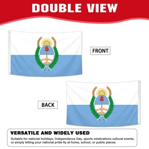 Bandiera di Mendoza di Alta Qualità 3x5ft 90x150cm, Striscione per Parate in Argentina, Esposizione per Eventi Civici, Resistente - Product Image 3