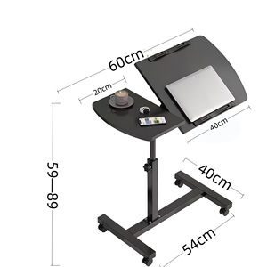 Mesa Plegable Portátil para Cama, Escritorio Multifuncional para Computadora en Casa, Dormitorio, Mesa Pequeña Elevadora - Product Image 5