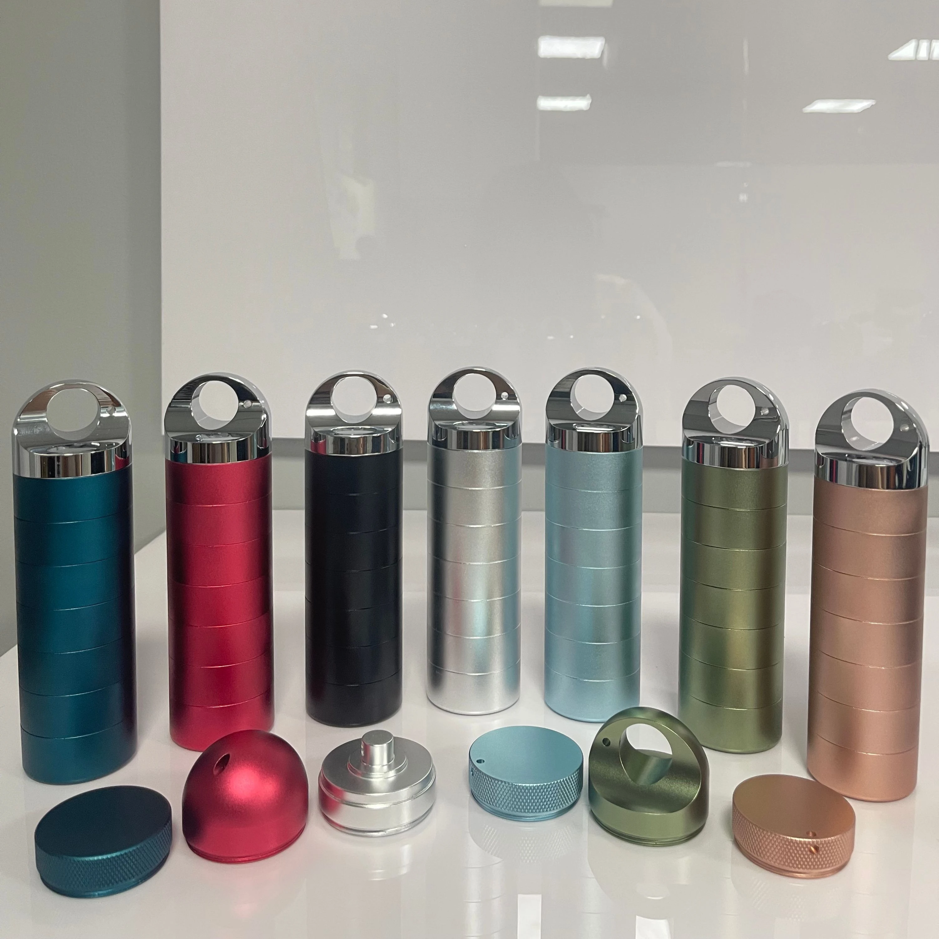 Waterproof AndMoisture-Proof Portable Aluminium Pill Box Hot-selling Emergency CNC Processing of Capsule Medicine Boxes