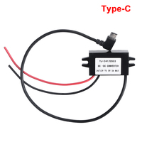 Chargeur de voiture sans fil MiCODUS Type-C USB avec suivi GPS, alimentation 12V 24V pour traceur GPS