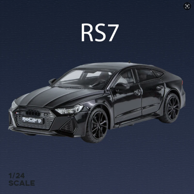 1/24 RS7 Black