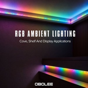 Bande LED RGB 5050 12V 60 Pixels/m 60 LED/m Programmable, Effet de poursuite des couleurs, Étanche IP65 - Product Image 6