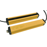 Rideau lumineux de sécurité pour porte à enroulement |   Dispositif de protection automatique des portes |   Capteur de sécurité LED lumineux IP65, portée de détection 0,1-20m