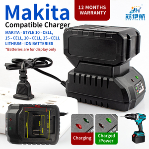 <span class=keywords><strong>Chargeur</strong></span> <span class=keywords><strong>rapide</strong></span> 21V pour batteries de type <span class=keywords><strong>Makita</strong></span> avec indicateur de charge complète et protection d'arrêt automatique, OEM ODM disponible - Product Image 2