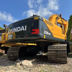 Pelle sur chenilles Hyundai Robex 220LC-9S d'occasion, originale de Corée, pelleteuse à faible durée de travail 220-9 210-9S 210W-9S - Product Image 3