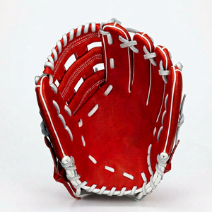 Warpro Industry Synthetic Insulated <b>Baseball</b> <b>Glove</b> Left-Handed Catcher Full Finger H-Web Hook Loop Closure Adult Size Non-Slip - Product Image 1