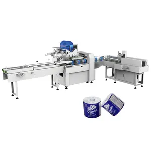 Soontrue 380V 15KW Rolling Paper Making Packing Machine High Speed Thermal Paper Roll Packing Machine Line
