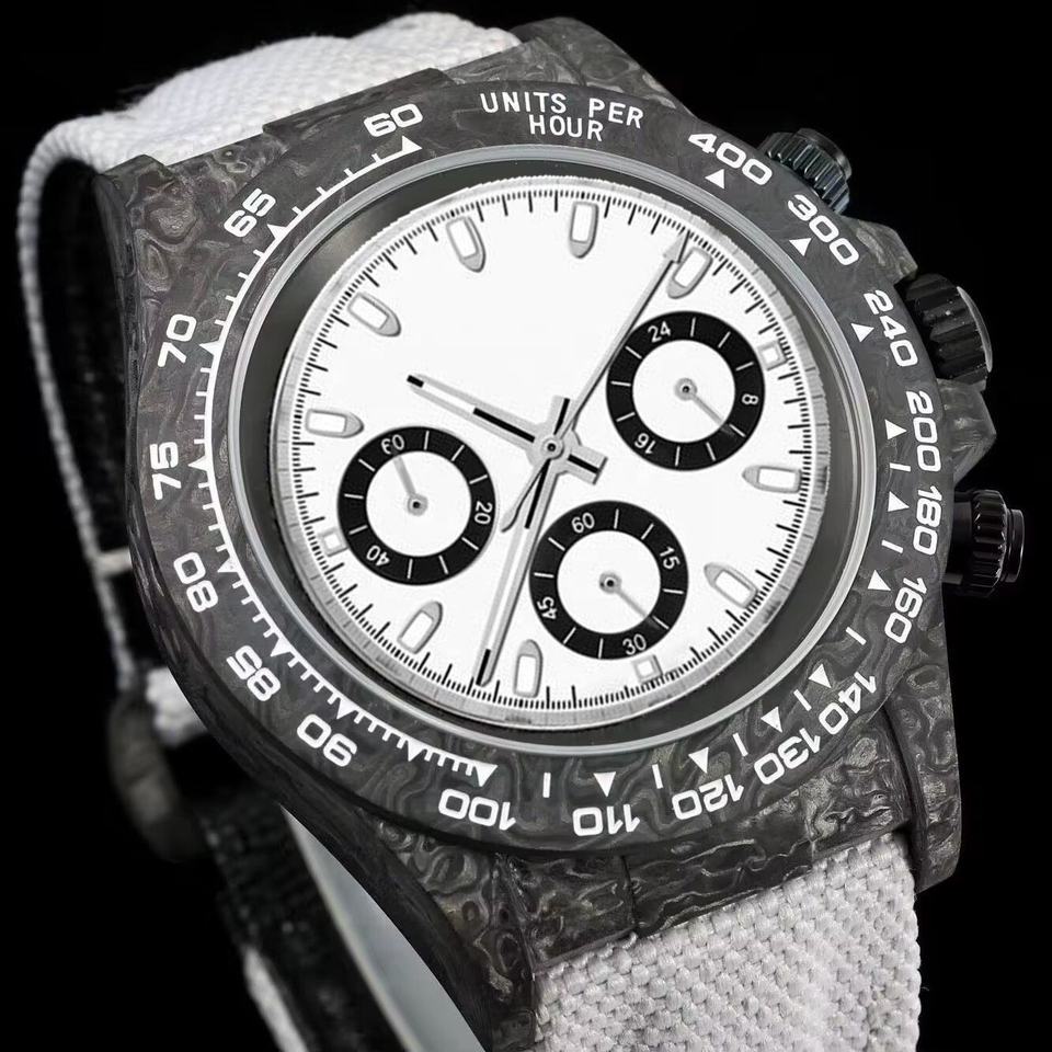 39mm Carbon Fiber Chronograph