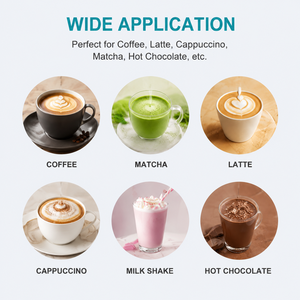 Nuevo Espumador de Leche Eléctrico a Pilas con 3 Velocidades Ajustables para Café, Matcha, Batidos y Huevos, Uso Doméstico - Product Image 4