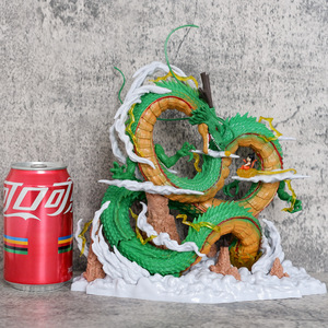 Estatua de Shenron de <span class=keywords><strong>Dragon</strong></span> <span class=keywords><strong>Ball</strong></span> de PVC de 25 cm, tamaño pequeño, para niños, fanáticos del anime, dragón que cumple deseos, modelo Yo-Yo, decoración de escritorio, coleccionable - Product Image 3