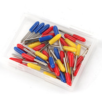 Oferta Especial: Cuchillas de Corte de Vinilo Roland de 30/45/60 Grados, 50 Unidades, Corte de Diamante, Superficie Electrochapada, Personalizadas, Soporte OEM