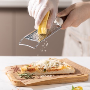 Ensemble de 11 ustensiles de cuisine en acier inoxydable de qualité alimentaire avec manche ergonomique en bois pour la cuisson et la pâtisserie à domicile - Product Image 2