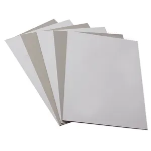 200gsm-500gsm Duplex board grey back Clay coated news back (CCNB) hot selling paper boards for rigid boxes