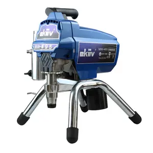 M495 Electric Airless Paint Sprayer Spraying Painting Machine Professional Heavy Duty High Pressure for Wall