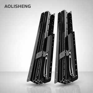 AOLISHENG <span class=keywords><strong>Correderas</strong></span> <span class=keywords><strong>para</strong></span> cajones de escalera de alta resistencia con extensión total y rodamientos de bolas <span class=keywords><strong>para</strong></span> almacenamiento debajo de la escalera - Product Image 1