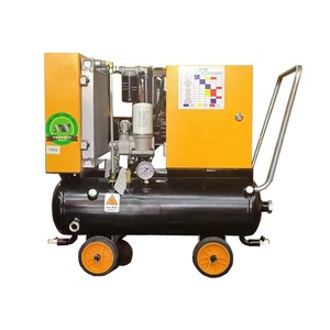 Compresor de Aire de Tornillo Silencioso Portátil Karlos Tipo VSD, Bifásico, para Uso Industrial - Product Image 1