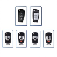 Clé télécommande universelle pliable KEYDIY KD B02 B27-3 NB27-3 pour Audi type A4 A4L A5 A6 A7 A8 Q5 Fabriquée en Chine