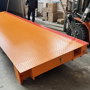DESIGN 3 3*15m 100 ton Electronic Digital Weighing Truck Scale for vans and 40ft container trucks