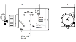 เซ็นเซอร์วัดความขุ่นแบบปรับแต่งได้ RS485 Modbus 4-20mA สำหรับตรวจสอบคุณภาพน้ำออนไลน์ เครื่องทดสอบคุณภาพน้ำแบบดิจิทัล เซ็นเซอร์วัดความขุ่นออนไลน์ - Product Image 5