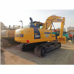 รถขุดโคมัตสุ PC200 มือสองคุณภาพสูงจากโรงงาน สภาพดี รถขุดตีนตะขาบโคมัตสุมือสอง - Product Image 1
