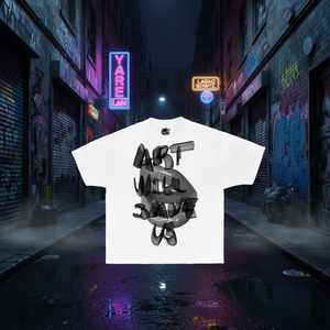 ศิลปะจะช่วยเราได้ เสื้อยืดกราฟิกทรงโอเวอร์ไซส์ สไตล์สตรีทแวร์ Y2K - Product Image 3