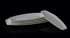 Plato Ovalado de Melamina para Servir, Bandeja para Restaurante, Juegos de Vajilla, Platos y Bandejas para Servir Pescado, Diseño de Cena - Product Image 4