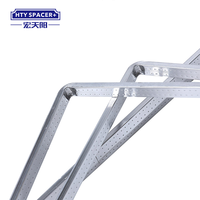 Barres creuses en alliage de butyl de haute qualité, design moderne, économie d'énergie, barre d'espacement en aluminium composite durable et pliable