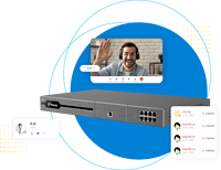 Yeastar P570-X6 PBX VoIP pour 600 utilisateurs, 60 appels, 2 E1, 16 FXO, 16 FXS, 500 trunks VoIP, système téléphonique IP de bureau