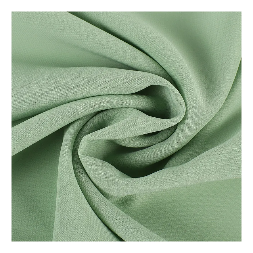 Wholesale Chiffon Fabric 100% Polyester Fabric Silk Chiffon Fabric Textile Stock