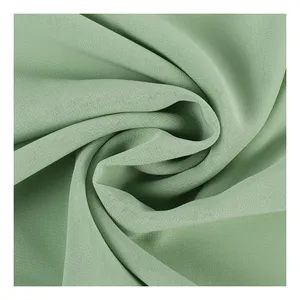 Großhandel Chiffon Stoff 100% Polyester Stoff Seide Chiffon Stoff Textil Lager