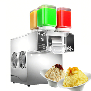 Macchina per ghiaccio da neve Premium con struttura liscia del ghiaccio, sistema di raffreddamento stabile per caffè di lusso e sale Dessert - Product Image 6