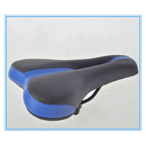 Sillín de Bicicleta de Montaña Rojo y Azul, Asiento Suave y Cómodo, Unisex, para Niños, Todas las Estaciones - Product Image 3
