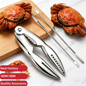 Ventes directes usine : Pinces à fruits <span class=keywords><strong>de</strong></span> mer, outils <span class=keywords><strong>de</strong></span> cuisine, pinces à noix, pinces à homard pour la préparation des fruits <span class=keywords><strong>de</strong></span> mer, y compris le <span class=keywords><strong>crabe</strong></span> - Product Image 3