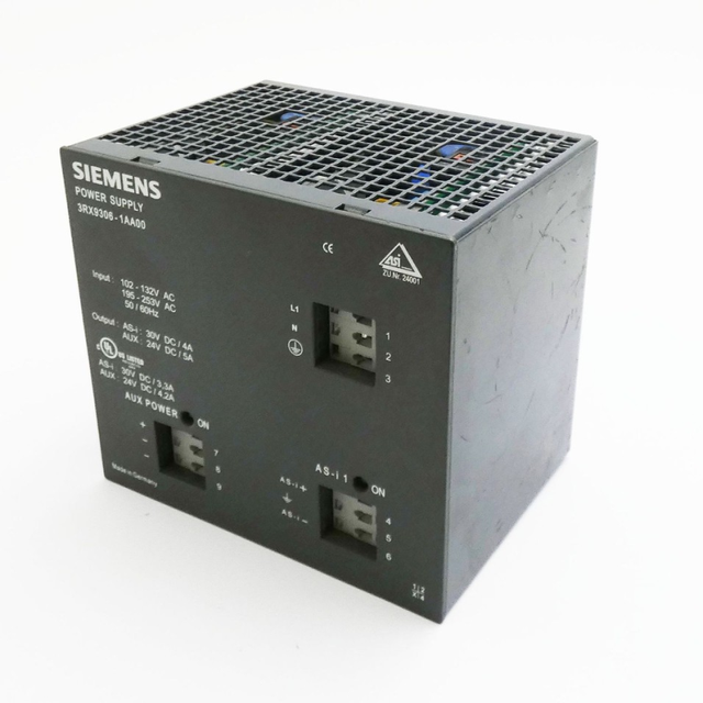 3RX9306-1AA00 Power Supply, 24VDC 5A Industrial DC Power Supply, Brand New Original