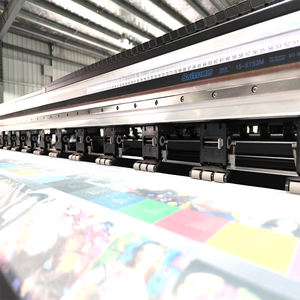 Imprimante à jet d'encre grand format de haute qualité 2.3m 4 tête d'impression Epson 3200 sortie automatique à grande vitesse état neuf - Product Image 5