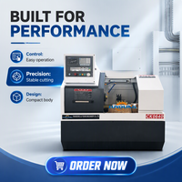 Tour CNC haute performance CK0640, tour CNC horizontal de petite taille pour le traitement des pièces métalliques