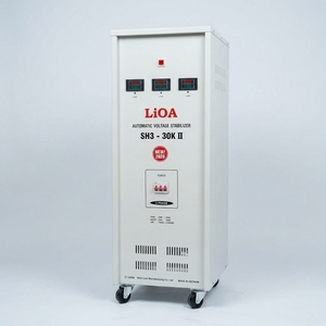 Stabilisateur de tension automatique triphasé LiOA SH3-30KII 30 kVA 380 V 400 V 415 V CA pour machines textiles industrielles - Product Image 6