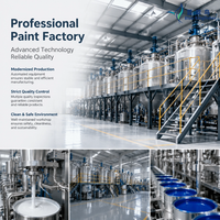 Peinture de sol auto-nivelante de couleur époxy imperméable antidérapante pour intérieur/extérieur pour salle de bain imitant les carreaux de céramique