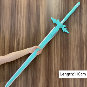 Espada PROPLICA <span class=keywords><strong>de</strong></span> Sword Art Online: Alicization War of Underworld, Ao BaRa No <span class=keywords><strong>Ken</strong></span>, Espada Azul Rosa, Artesanía <span class=keywords><strong>de</strong></span> Plástico, Espada <span class=keywords><strong>de</strong></span> Juguete <span class=keywords><strong>de</strong></span> PU - Product Image 3