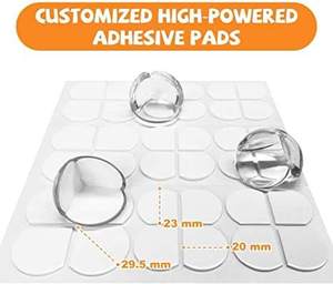 สติ๊กเกอร์ป้องกันมุมแหลมสำหรับเด็ก ป้องกันการกระแทกมุมโต๊ะ - Product Image 5