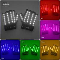 Gants lumineux néon de haute qualité, 6 couleurs au choix, source LED, mitaines pour la danse, les rave, le carnaval, la discothèque, le bar
