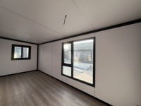 JUJIU - Villa préfabriquée de luxe en acier à double aile de 20 pieds, très vendue, extensible, de haute qualité, pour hôtel, installation rapide