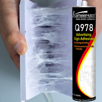 Mastic au silicium Transparent clair tout lien Super colle 3D panneaux adhésifs décoratifs mur extérieur miroir adhésif panneau en bois