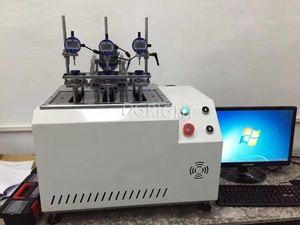 ISO 306 Fabrika Fiyatı Düğmeli Dijital HDT VST Vicat Yumuşama Noktası Sıcaklık <span class=keywords><strong>Test</strong></span> Cihazı - Product Image 6