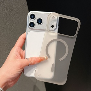 Matte Shockproof Anti-fingerprint Tpu Phone <b>case</b> for iphone 17 16 <b>Wireless</b> <b>Charge</b>,for iphone 17 Pro Max <b>case</b> Thin Matte - Product Image 5