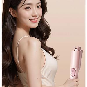 Fer à boucler automatique 28 mm à ions négatifs, en céramique, rotatif, anti-emmêlement, pour des boucles ondulées - Product Image 3