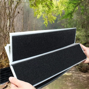 Çevre Dostu Özel Ağır Hizmet Tipi Yapıştırıcı, Bağlantı Elemanı Bandı Yapışkanlı Naylon Kanca ve Halka, Araçlar İçin Deliksiz Plaka Montajı - Product Image 2